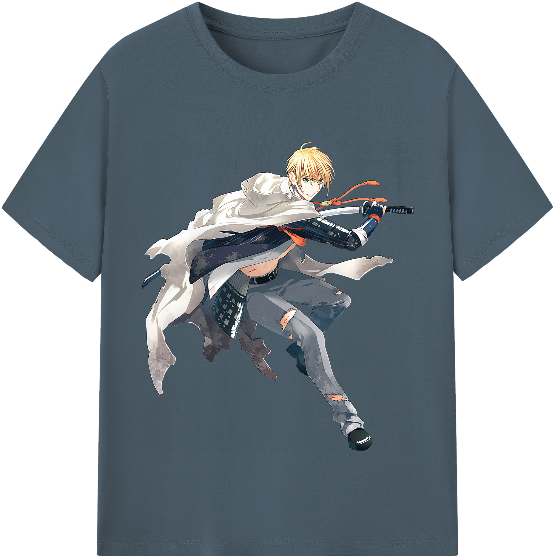 （画像用） 刀剣乱舞 Touken Ranbu 綿100％半袖Tシャツ（フロントプリント）